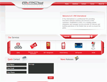 Tablet Screenshot of e-pay-international.com